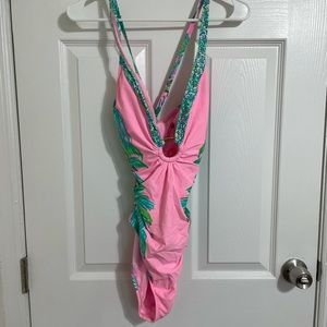 Lilly Pulitzer Stephie One Piece Swimsuit Size 12